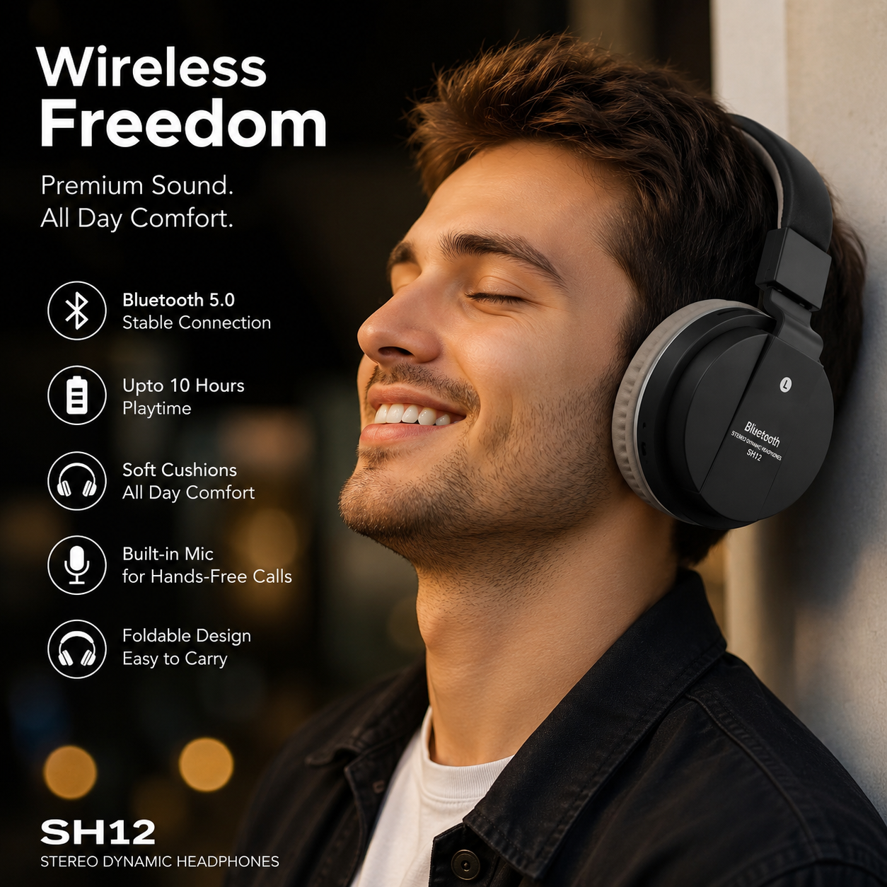 SH12 Headphone