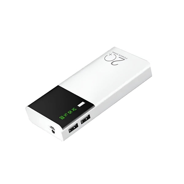 8000 mAh Power Bank 10W with Lithium ion Battery (Mi5-WHITE)