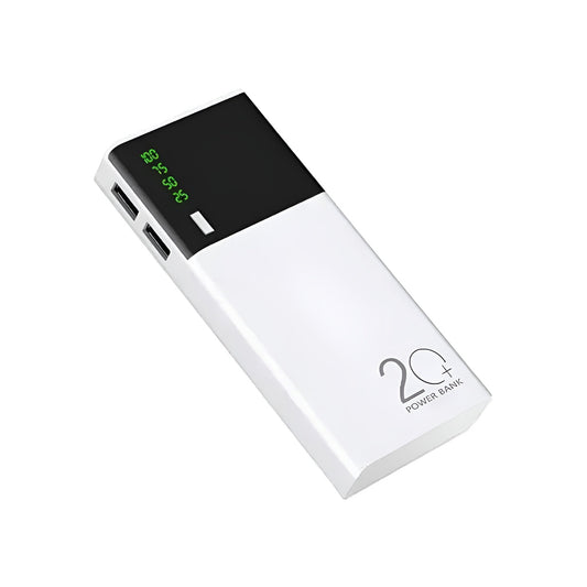 8000 mAh Power Bank 10W with Lithium ion Battery (Mi5-WHITE)
