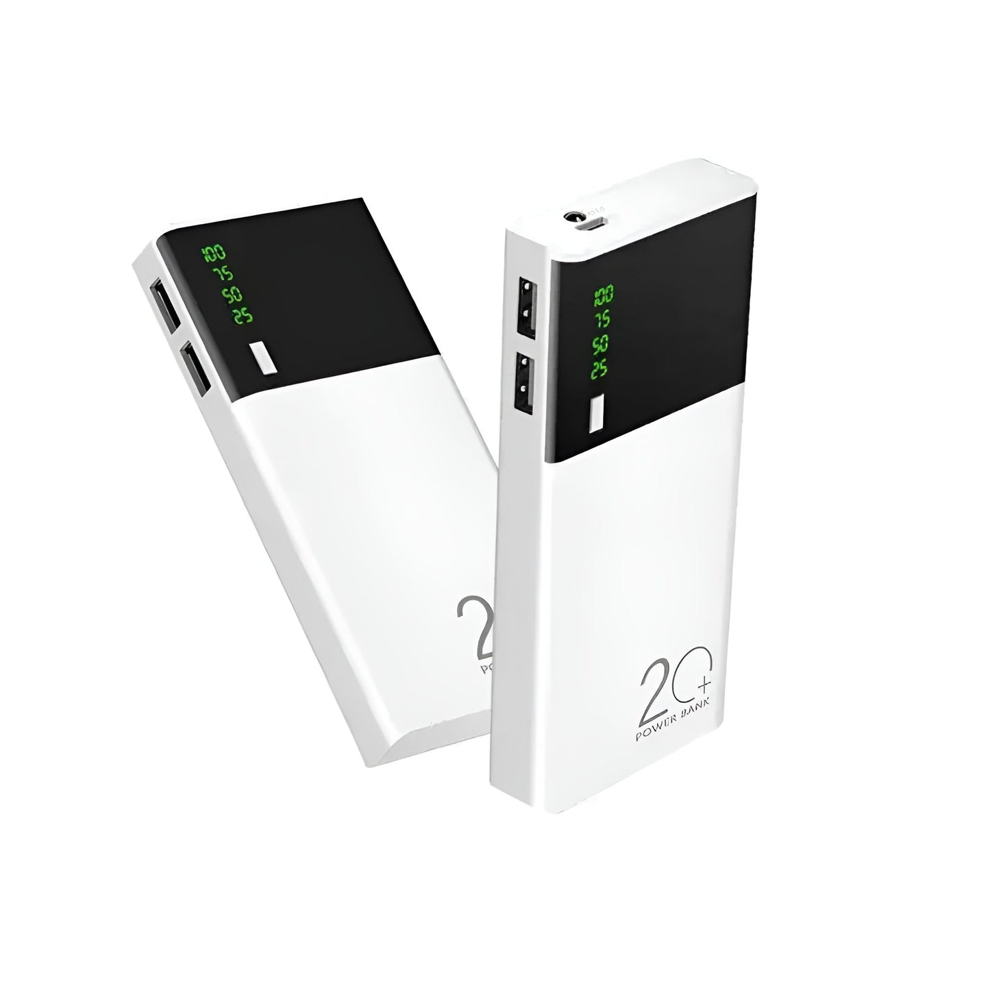 8000 mAh Power Bank 10W with Lithium ion Battery (Mi5-WHITE)