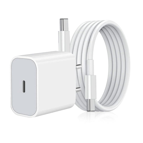 iPhone Charger Adapter 20W with Data Cable (Type C to C) Compatible with Almost all iPhone