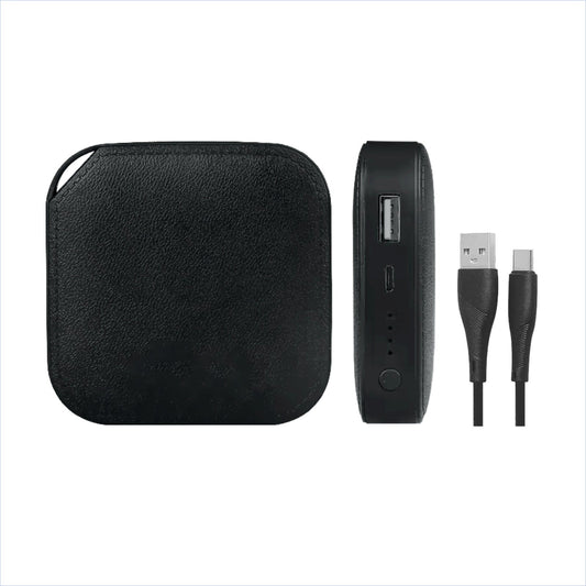 8000 mAh Power Bank 10W with Lithium ion Battery Black - akvaari