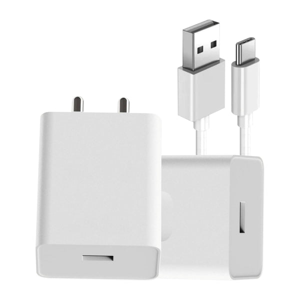 44W Charger with Vivo Flash & Super Vooc Charging Technology Supported With Data Cable