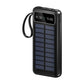 Solar Power Bank 10000 mAh - 15W Solar with Lithium Polymer Battery (R21-Solar-10K)