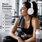 Wireless Over Ear Headphones with Mic (SH12)