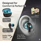 Sonic Wireless Earbud With Comfortable Fit 40Hr Playback