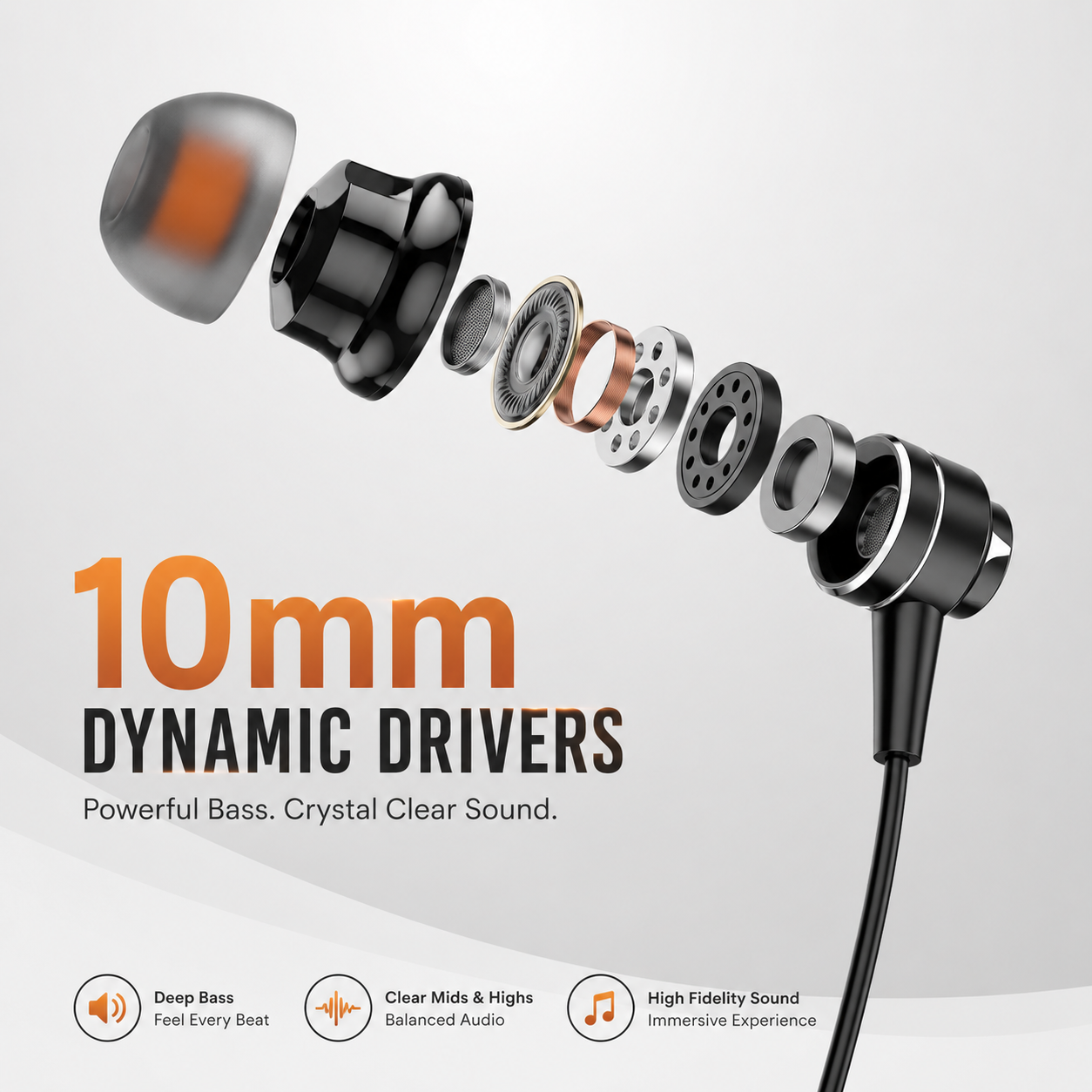 Texo 3 In-Ear USB-C Connector Wired Earphones