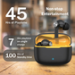 ZYRA Wireless Earbud With Comfortable Fit 30H Playback