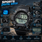 Digital Sport Wrist watch with Shock Resistant Case with Backlight Alarm Snooze Stopwatch