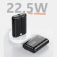 10000mAh Power Bank 22.5W with Cable - Black (POCKET-10K)