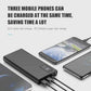 TexoVera 20000 mAh 25W Power Bank  (Black, Lithium Polymer, Fast Charging for Mobile) K8-20K