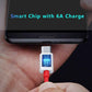 TexoVera Type C to C Power Bank data Cable 12 inch (Red)