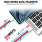 TexoVera Type C to C Power Bank data Cable 12 inch (Red)