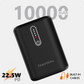 10000mAh Power Bank 22.5W with Cable - Black (POCKET-10K)