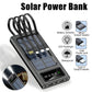 20000 mAh Solar Power Bank 15W with Lithium Polymer Battery (Solar-4Wire-20K)