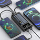 20000 mAh Solar Power Bank 15W with Lithium Polymer Battery (Solar-4Wire-20K)