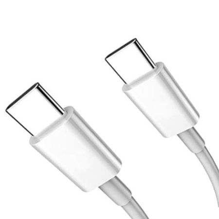 Type C To C Cable 1M Length White (XC7) - akvaari