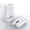 akvaari 10000 mAh Power Bank 25W with Lithium ion Battery (POCKET-10K)-White