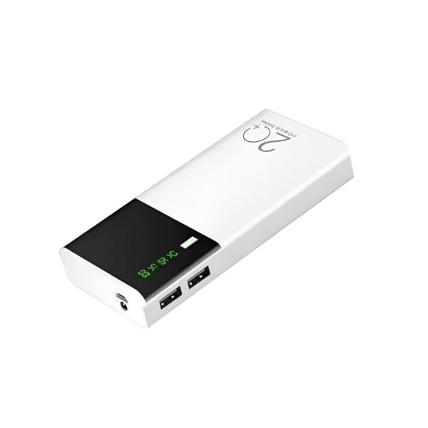 akvaari 10000 mAh Power Bank 15W with Lithium ion Battery (Mi5-WHITE) - Image 2