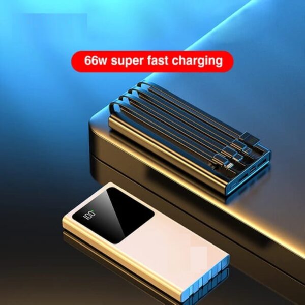 akvaari 10000 mAh Power Bank 18W with Lithium Polymer Battery (4WIRE-DIGITAL) - Image 4