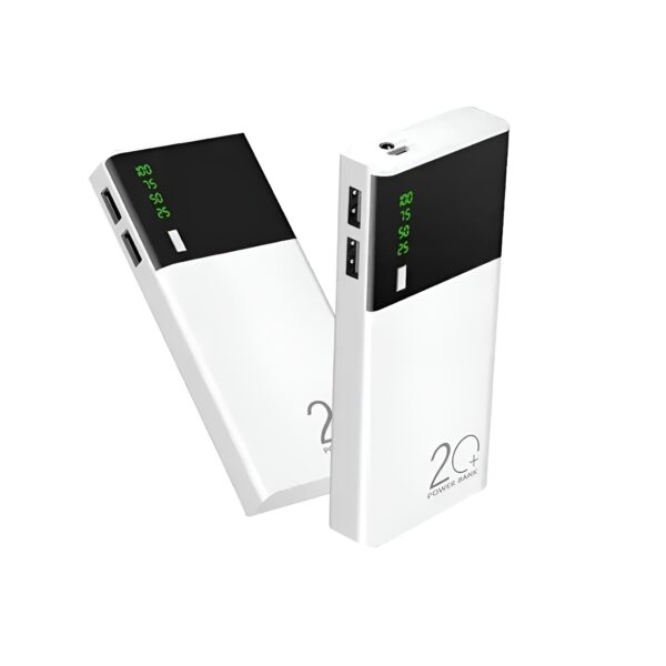 akvaari 10000 mAh Power Bank 15W with Lithium ion Battery (Mi5-WHITE)