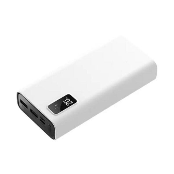 akvaari 20000 mAh Power Bank 15W with Lithium Polymer Battery (Y33-20K)-White - Image 4