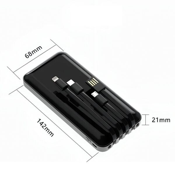 akvaari 20000 mAh Power Bank 15W with Lithium Polymer Battery (DX09-20K-GLOW) - Image 2