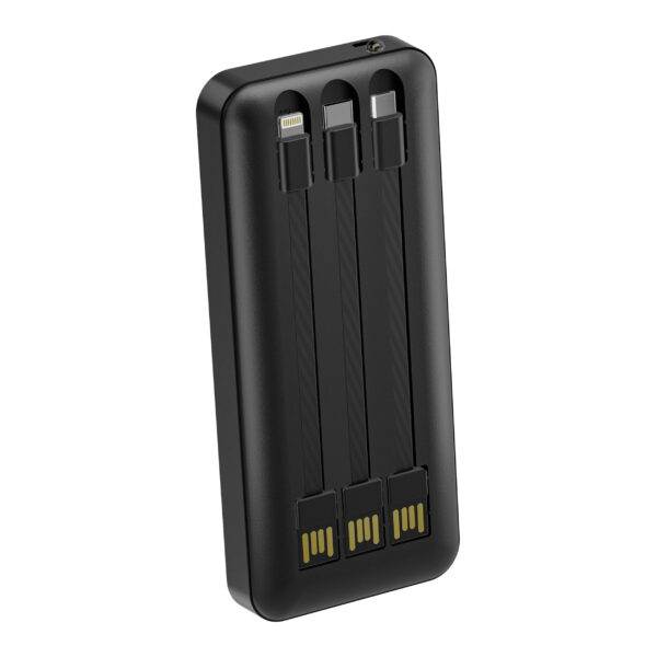 akvaari 13000 mAh Power Bank 15W with Lithium ion Battery (18650-3WIRE-V) - Image 3