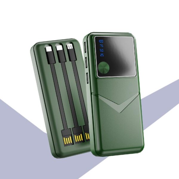akvaari 13000 mAh Power Bank 15W with Lithium ion Battery (18650-3WIRE-V)