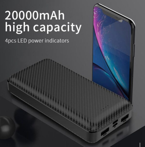 akvaari 10000 mAh Power Bank 15W with Lithium Polymer Battery (T63-10K) - Image 3