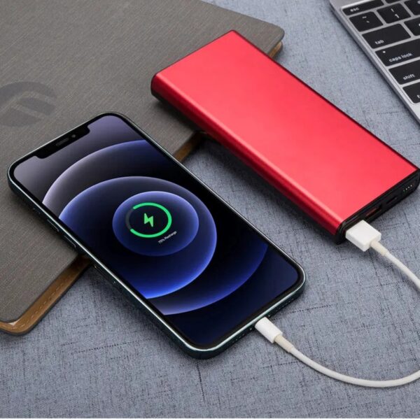akvaari 20000 mAh Power Bank 25W/15W with Lithium Polymer Battery (K2-20K)-Red - Image 3