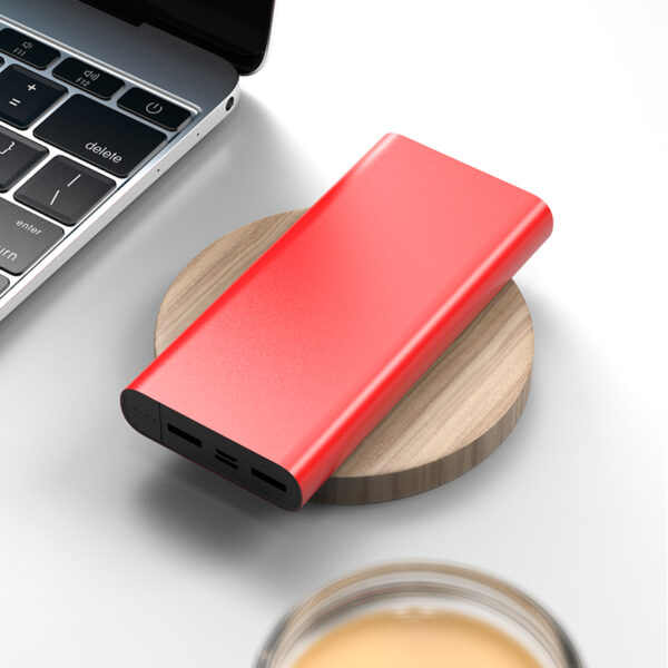 akvaari 20000 mAh Power Bank 25W/15W with Lithium Polymer Battery (K2-20K)-Red - Image 4