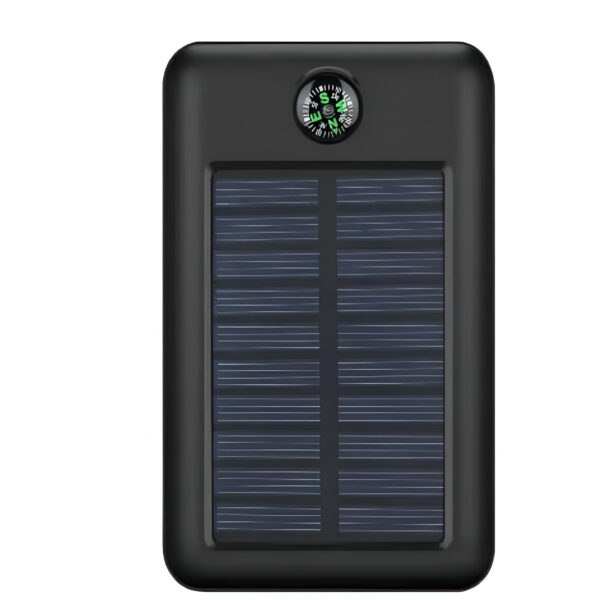 akvaari 13000 mAh Solar Power Bank 15W Solar with Lithium Polymer Battery (Compas-solar-13K) - Image 2